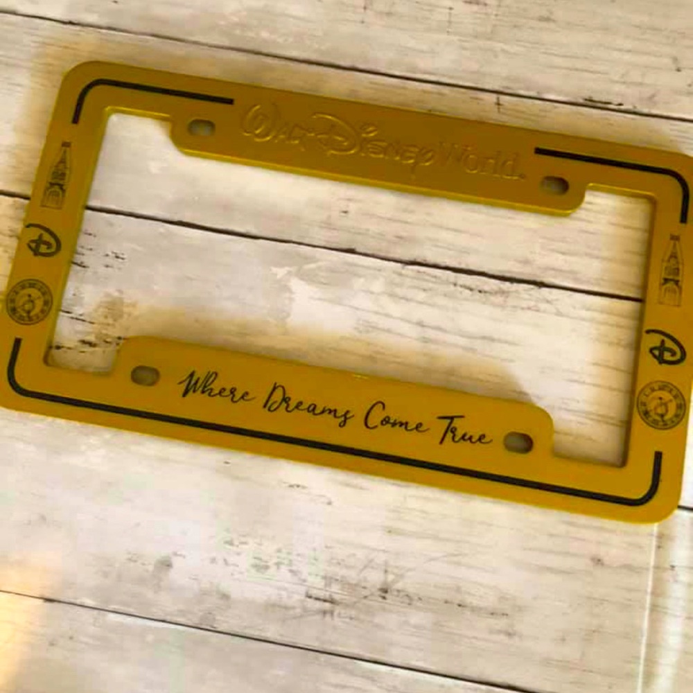Walt Disney World License Plate Frame